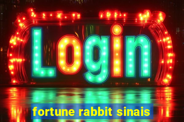 fortune rabbit sinais