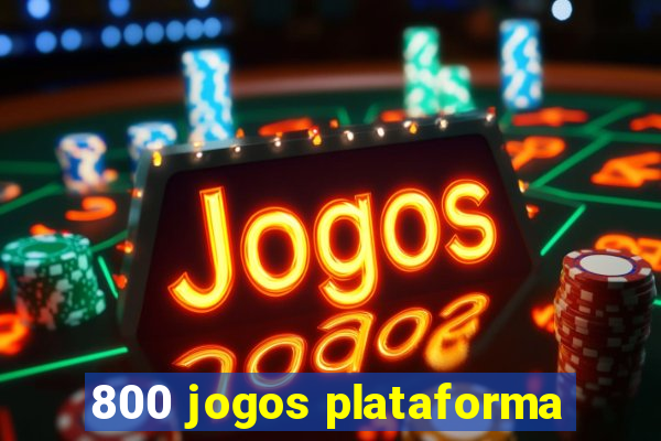 800 jogos plataforma