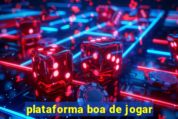 plataforma boa de jogar