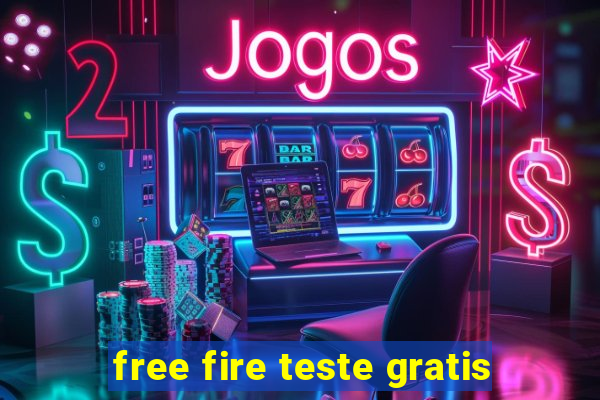 free fire teste gratis