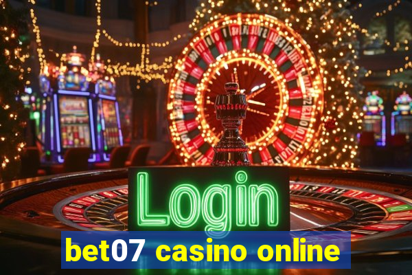 bet07 casino online