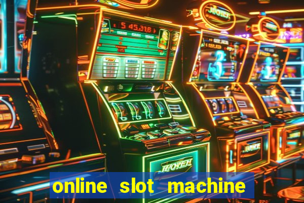 online slot machine games real money