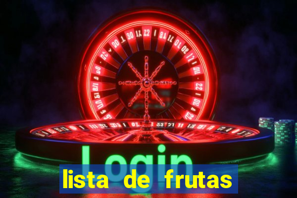 lista de frutas nativas do brasil