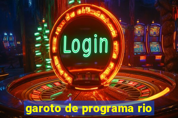 garoto de programa rio