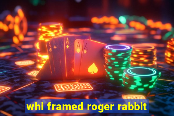 whi framed roger rabbit