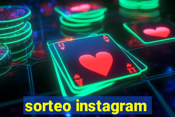 sorteo instagram