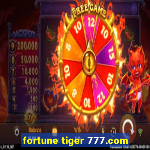 fortune tiger 777.com