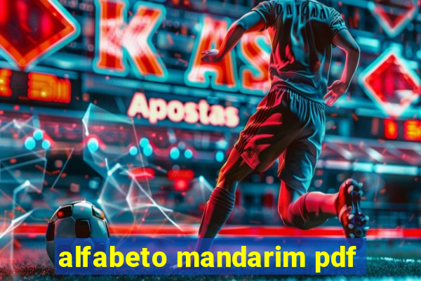 alfabeto mandarim pdf